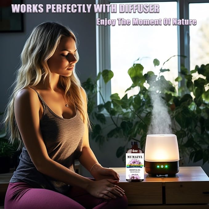 Marjoram Essential Oil, Marjoram Oil 4 Fl Oz 120ML - Image 3
