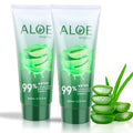 200x2 ML Aloe Vera Gel – 99% Organic Pure Aloe Vera Hydrating Face & Body by ASYBO