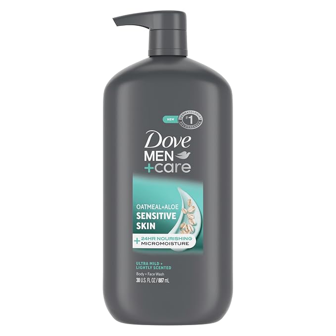 DOVE MEN + CARE Body & Face Wash Sensitive Skin by DoveMenCare