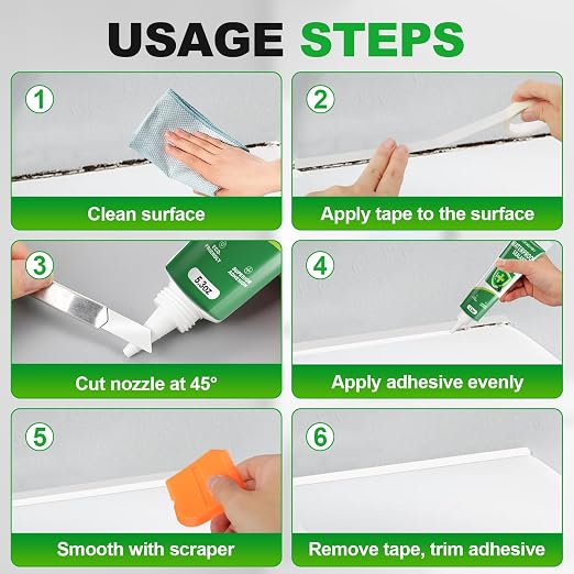 1 Pack Silicone Caulk 5.2 Oz Squeeze Tube Waterproof Silicone Sealant - Image 4