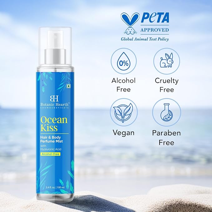 Botanic Hearth Ocean Kiss Hair Perfume & Body Perfume Mist - Image 5