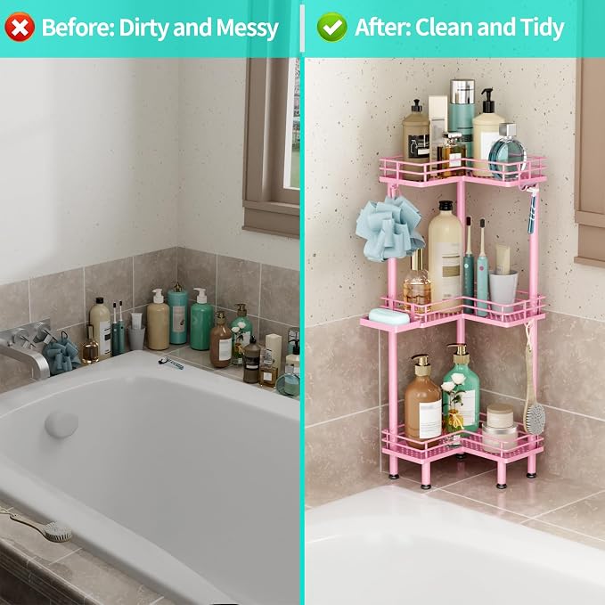 HapiRm Corner Shower Caddy Standing - Image 6