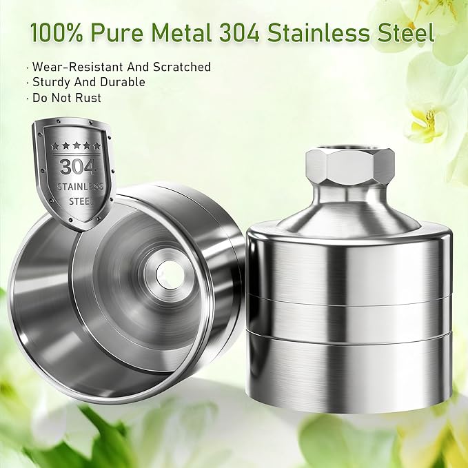 Vitamin C Larger Premium Metal Shower Filter, 304 stainless steel material - Image 6