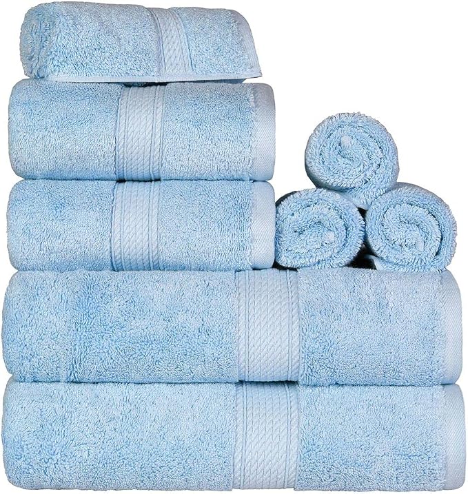 BLUENILEMILLS Madison Egyptian Cotton Towels, Towel Set - Image 2