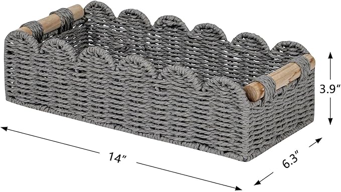 CubesLand Scalloped Decor Basket - Image 5