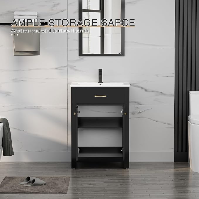 LUCKWIND 24" Bathroom Vanity - Image 5