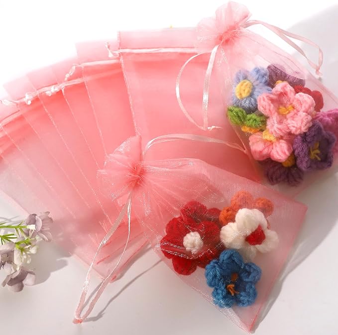 Hopttreely 100pcs Organza Bags - Image 3