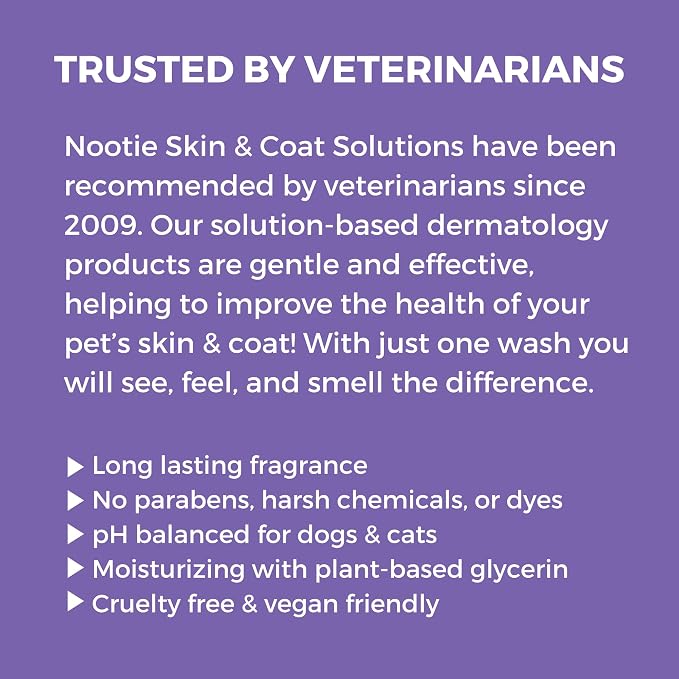 Nootie - Pet Shampoo for Sensitive Skin - Revitalizes Dry Skin & Coat - Natural - Image 4