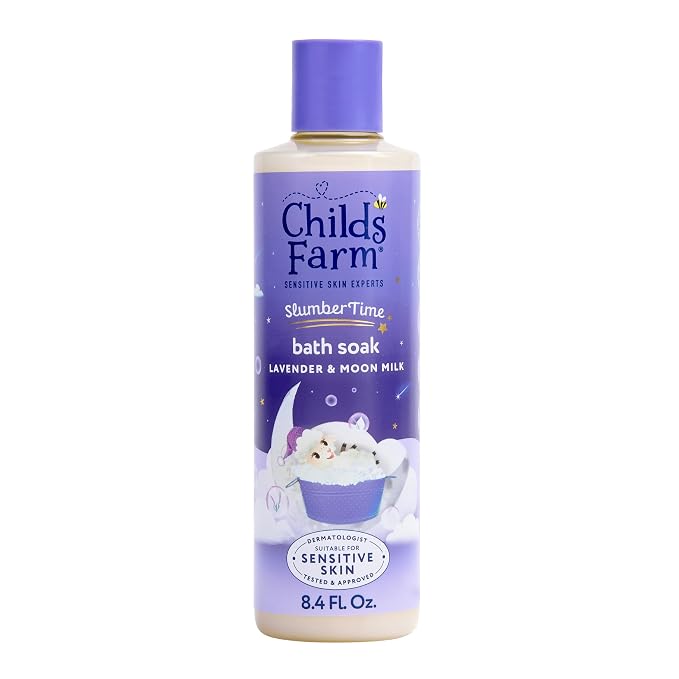 Childs Farm SlumberTime Bath Soak, Lavender & Moon Milk 250ml US by ChildsFarm