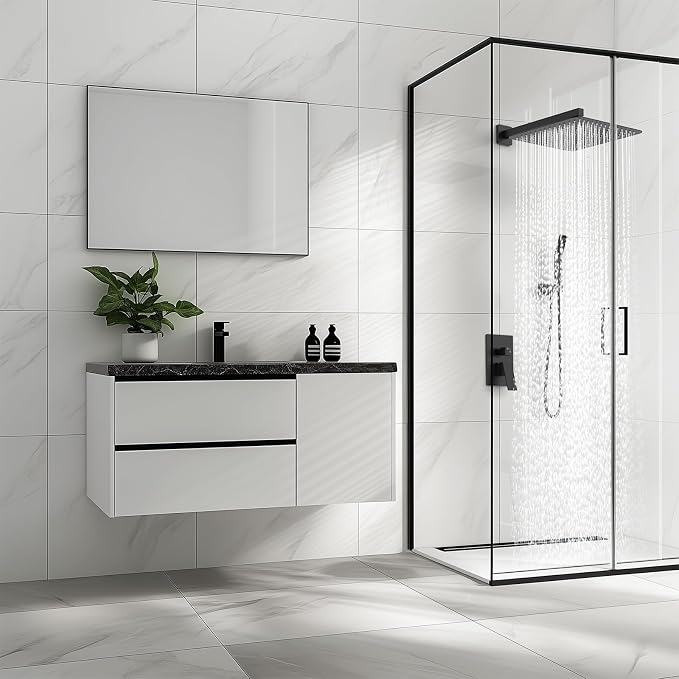 SR SUN RISE Luxury 16 Inch Extra Large Square Stainless Steel Shower Head High - Image 9