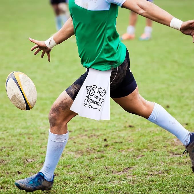 Shimeyao 2 Pcs Christian Cross Football Pitching Towel - Image 6