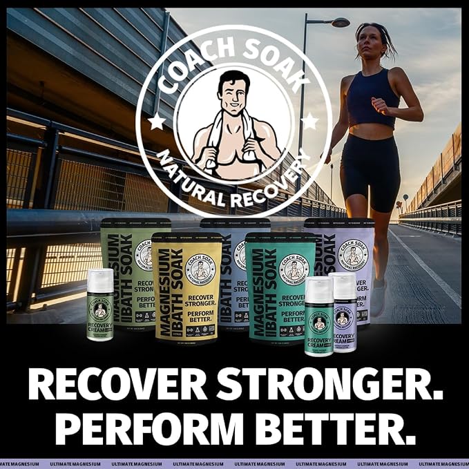 Coach Soak Recovery Bath Soak and Magnesium Lotion - Image 8