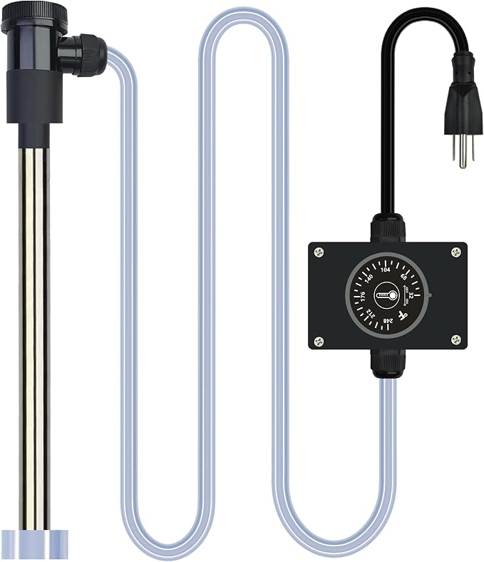2000W Immersion Water Heater Portable Electric Hot Tub & pool Fully Submersible by XCLBTFDC