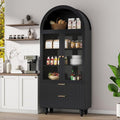 71" Tall Arched Pantry Cabinet by Nasonet