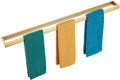 KOKOSIRI Towel Bar Brushed Gold Bath Towel Holder 32 Inch Kitchen Towel Hanger by KOKOSIRI