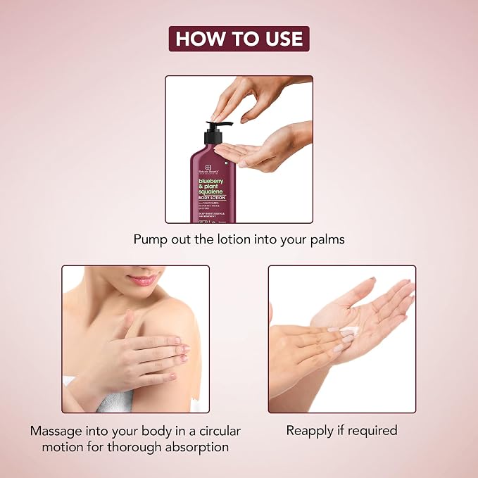 Botanic Hearth Blueberry & Plant Squalene Body Lotion | - Image 6