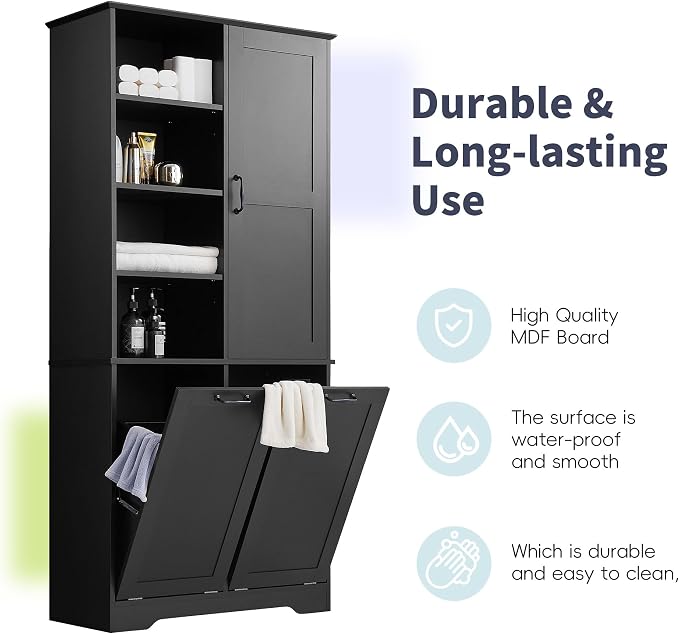 Favfurish 68" Tall Bathroom Storage Cabinet - Image 5