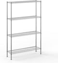 14" Deep x 48" Wide x 74" Height Wire Shelving Kit | 4-Tier | NSF Commercial by Regal+Altair