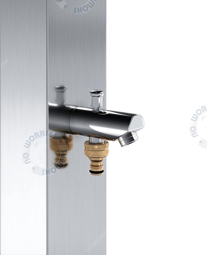 Bondi 316 Marine Grade Stainless Steel Outdoor Shower Panel-No Rust! Perfect - Image 5