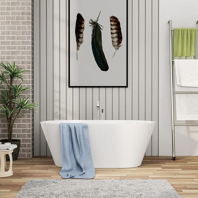 Mocoloo 59 Inch Freestanding Bathtub by MocolooHome