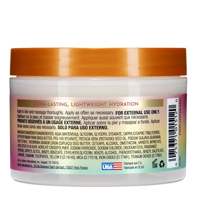 Tree Hut Tropic Glow Whipped Shea Body Butter, Long-Lasting Hydration - Image 3