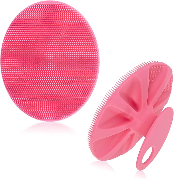 Food-Grade Soft Silicone Body Cleansing Brush Shower Scrubber, Gentle - Image 9