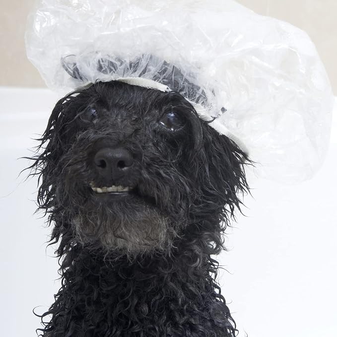 100 Pcs Dog Shower Cap Dog Ear Covers - Image 4