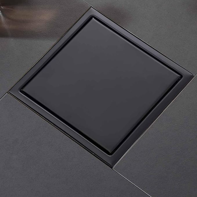 4 Inch Square Shower Floor Drain, Shower Drain Kit - Image 2