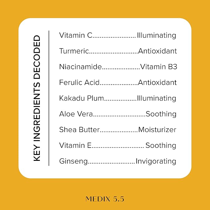 MEDIX 5.5 Vitamin C Cream Face Lotion & Body Lotion Moisturizer | Anti Aging - Image 4