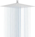 Rain Shower head, High Pressure Shower Head Made of 304 Stainless Steel by Borlon