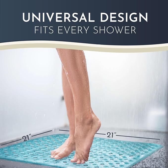 homerella® Shower Mat Non Slip Anti Mold, Non Slip Shower Mats - Image 2