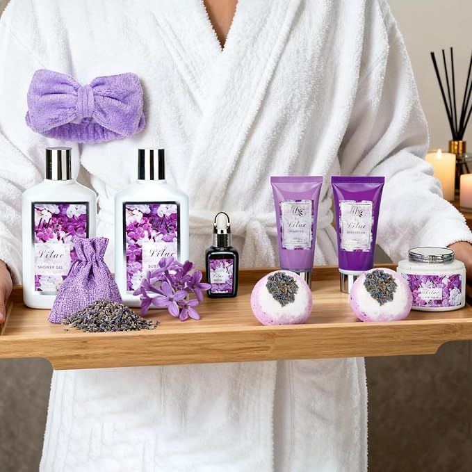 Christmas Gifts for Women 17-Piece Bath and Body Gift Set for Mom - Image 4