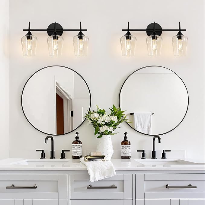 2025 Upgrade 3-Light Bathroom Light Fixtures, 19.5 Inch Bathroom Lighting - Image 6