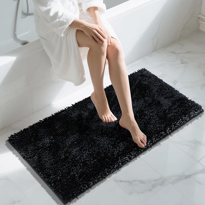 Yimobra Long Bathroom Rug Non Slip 44x24 Inch, Extra Thick Soft Absorbent by Yimobra