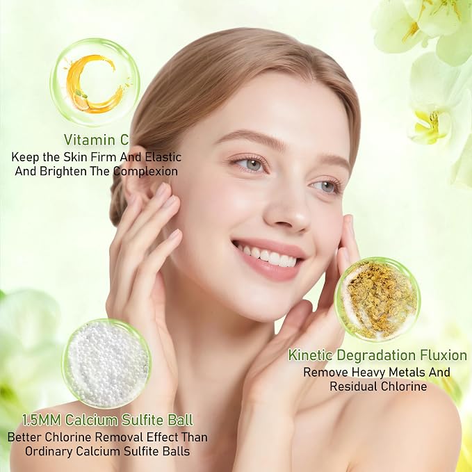 Vitamin C Larger Premium Metal Shower Filter, 304 stainless steel material - Image 3