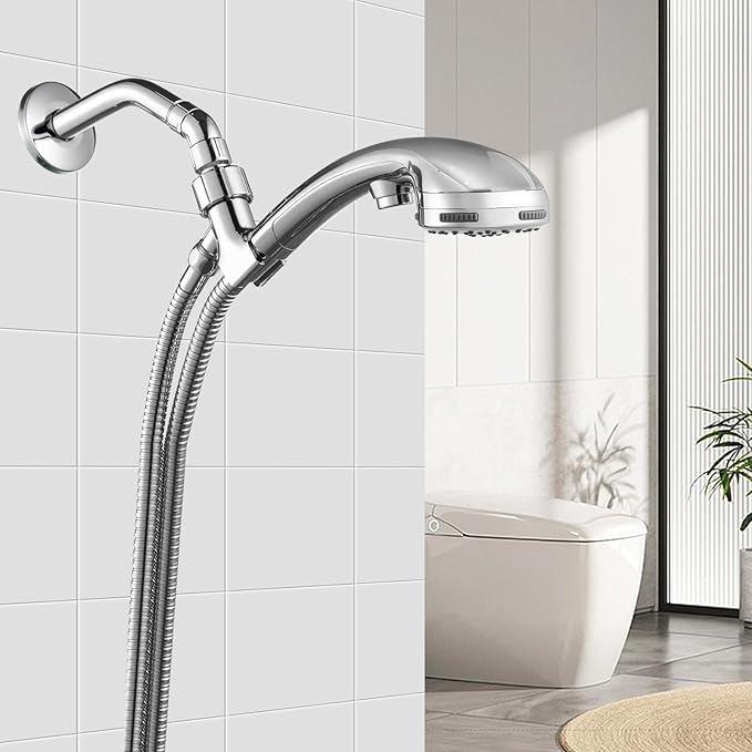OFFO Shower Head Elbow Adapter, All Metal Handheld Shower Head Elbow Adapter - Image 6