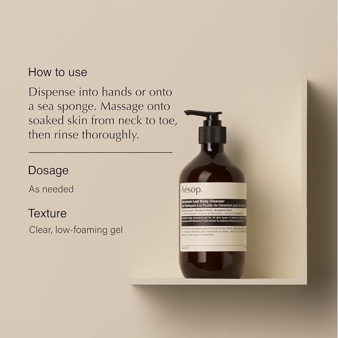 Aesop Geranium Leaf Body Cleanser | - Image 2