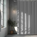 72 x 78 inch Extra Long Waterproof Fabric Shower Curtain Liner, Light Grey by Seenus