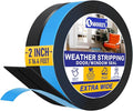 Weather Stripping 16.4FT x 2in Door Draft Stopper Silicone Seal Strip by AMORIX