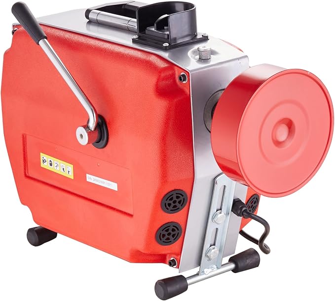 VEVOR 120FT x 7/8 Inch Drain Cleaner Machine, 420W Electric Sewer Snake Auger - Image 11