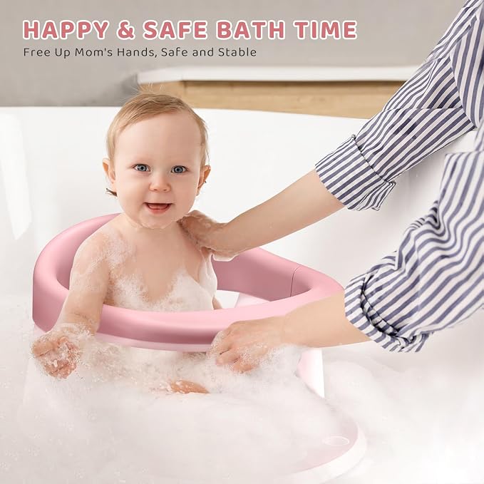 Baby Bath Seat, Infant/Toddler Sit Up Bathtub Seat - Image 3