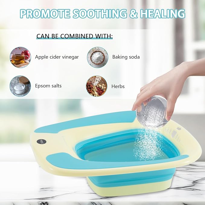 Sitz Bath, Sitz Bath for Hemorrhoids, Sitz Bath for Toilet Seat, Sitz Bath for - Image 5