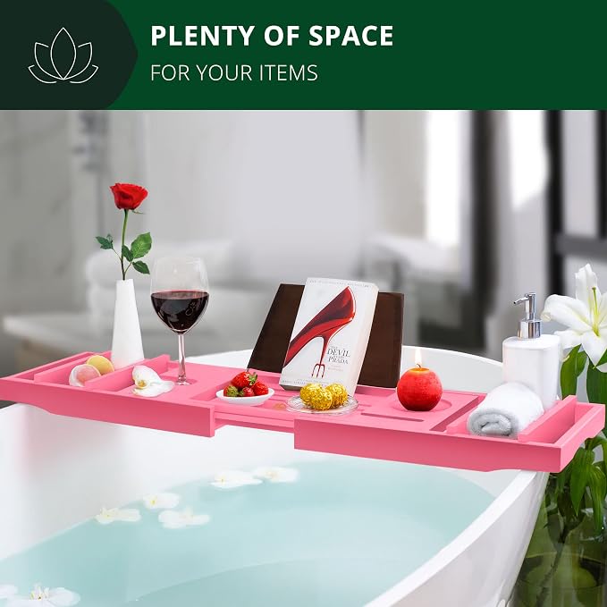 ROYAL CRAFT WOOD Non-Foldable Bathtub Tray - Image 5
