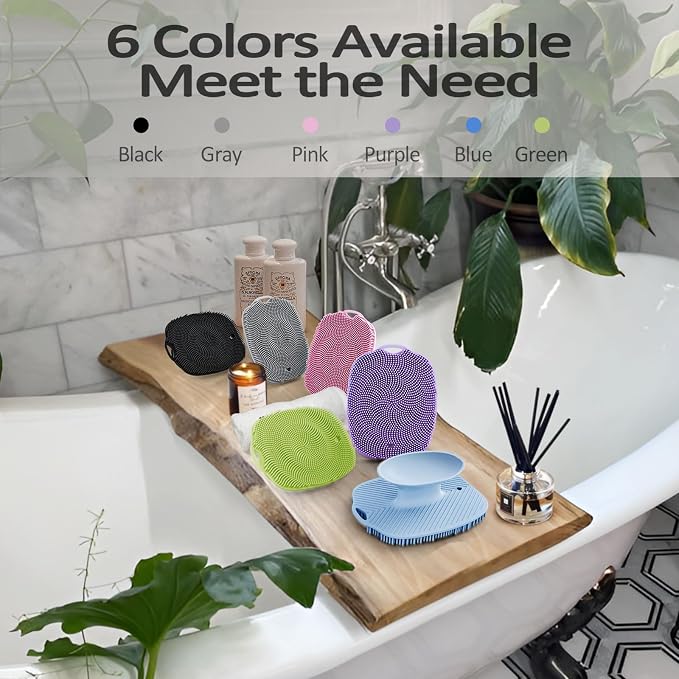 Soft Silicone Body Scrubber, Gentle Like a Hand Exfoliating Your Skin and Build - Image 6