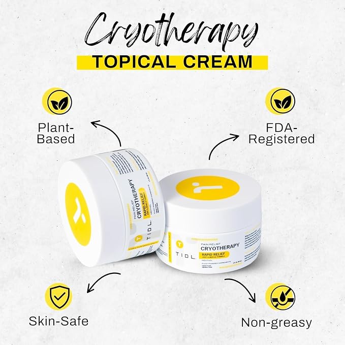 TIDL Plant Powered Cryotherapy Spray & Performance Cream Set – Post-Workout - Image 3