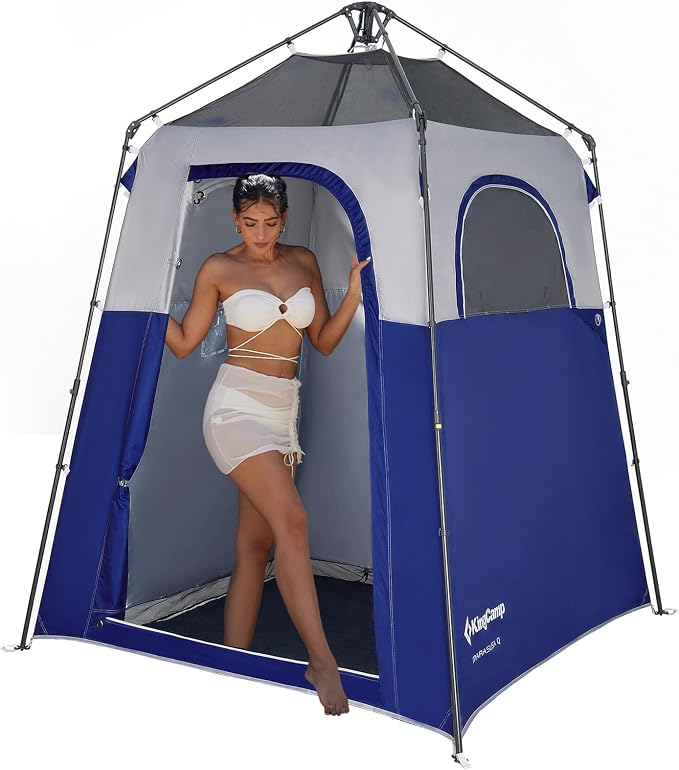 KingCamp Instant Shower Tent, Portable Superior Stable Privacy Shelter by KingCamp