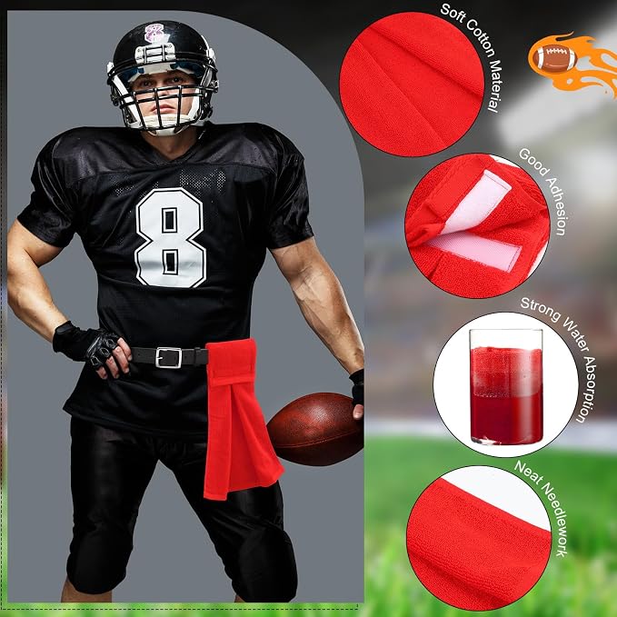 Shimeyao 3 Pcs Cotton Sports Football Towel - Image 3