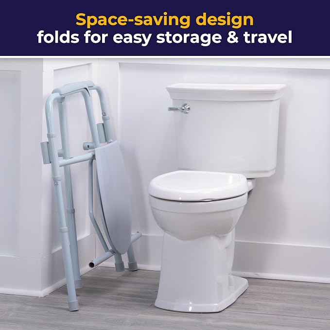 Drive 11117N-1 Medical Medical Bariatric Folding Commode - Image 7