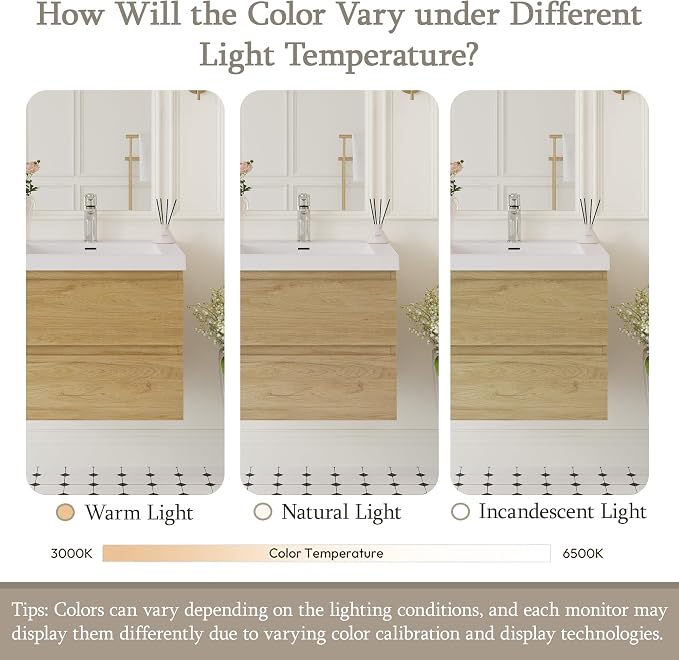 36" Floating Bathroom Vanity - Image 5