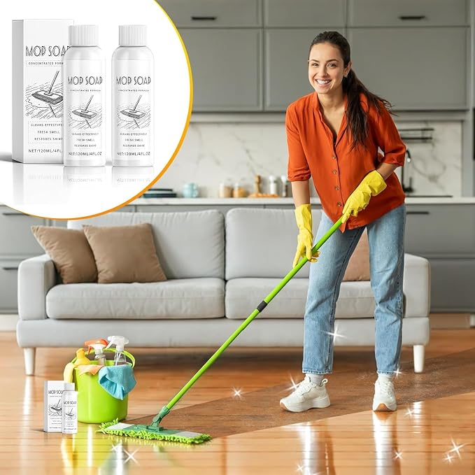 CandyTune Mop Soap for Floor Cleaning: 4PCS Fresh Scented Mop Soap, Floor - Image 8